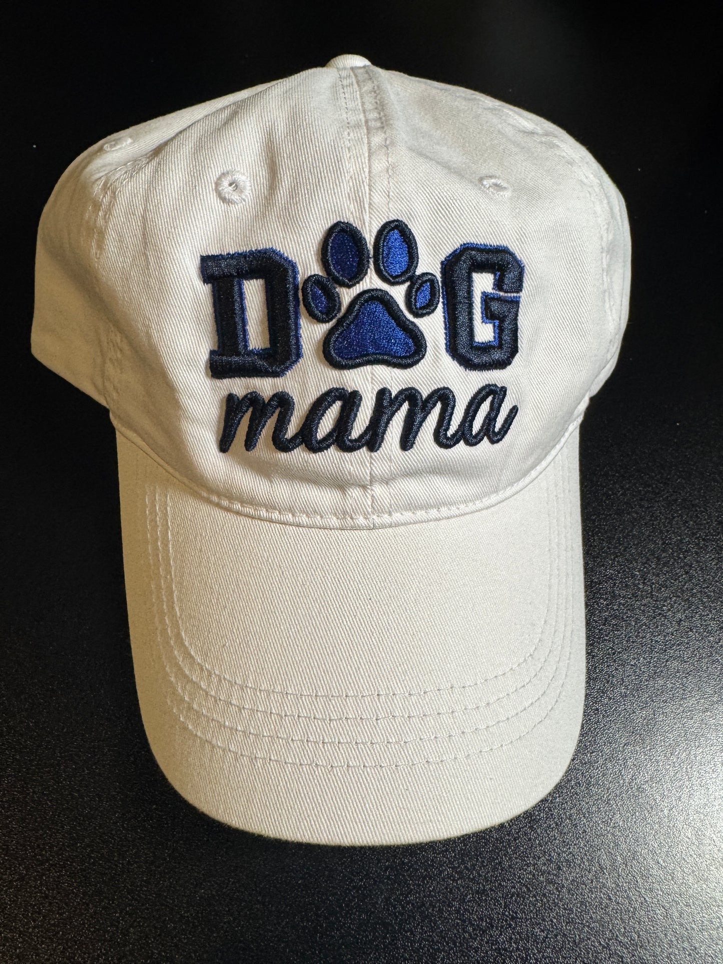 Dog Mama ponytail hat