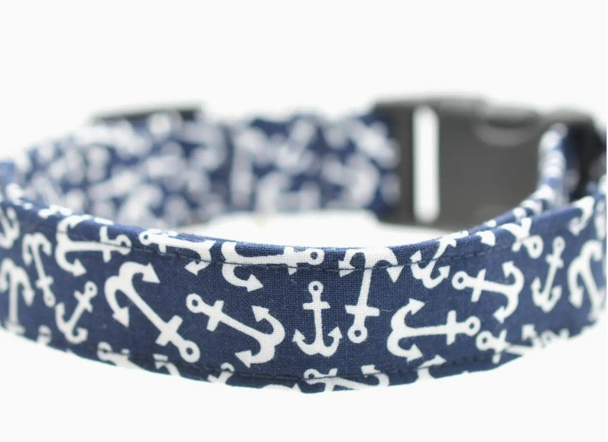 Anchors Dog Collar