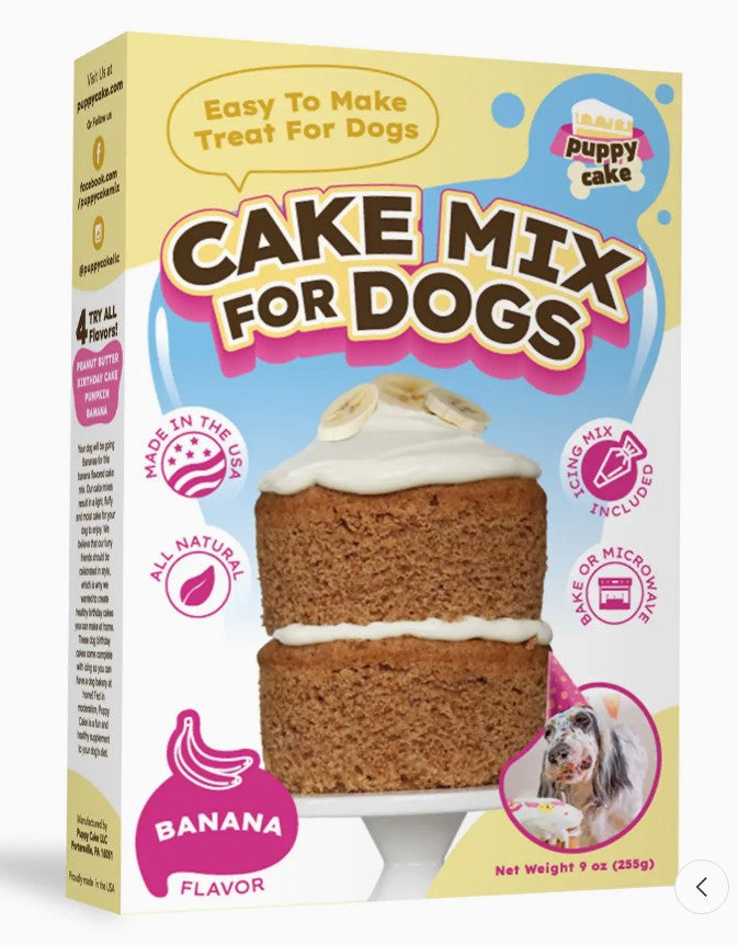 Puppy Cake Dog Birthday Cake Mix with Icing