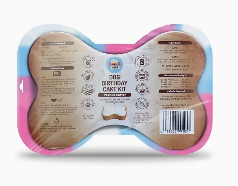 Dog Birthday Cake Kit