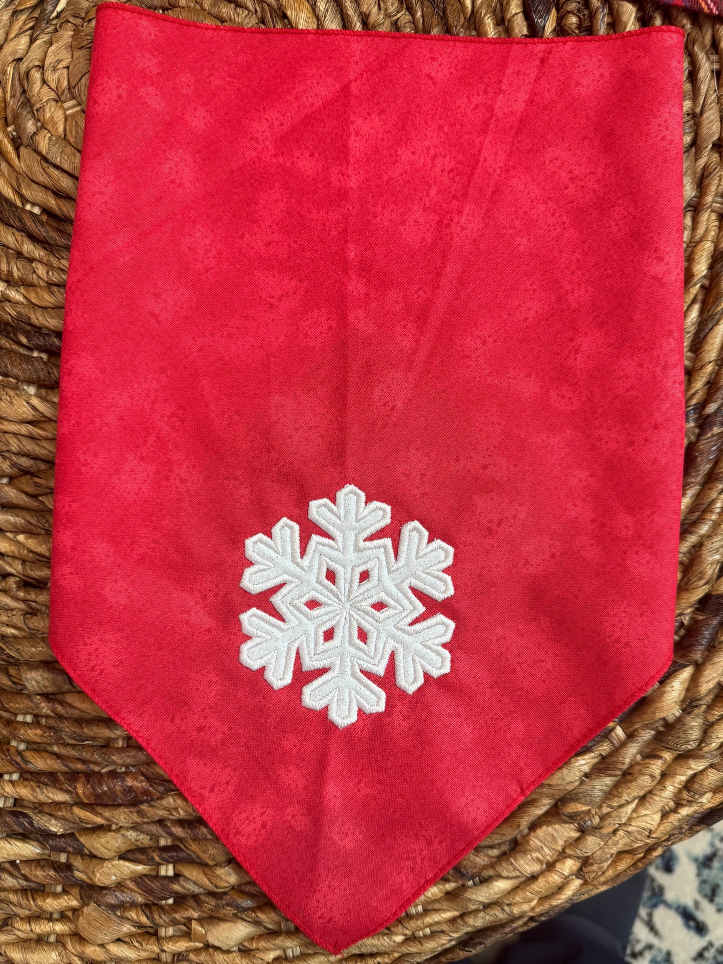 Snowflake Bandanas