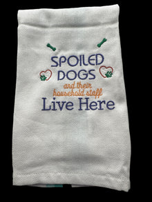 Dog Saying Kitchen Towels