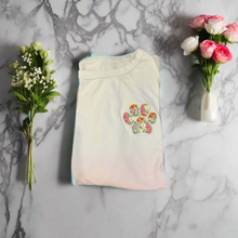 Flower Paw Print T-shirt