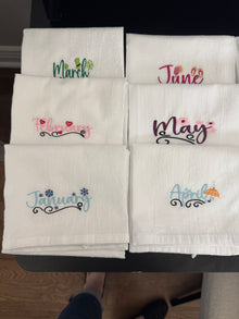 Monthly Towel Fun