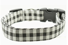 Black Gingham Collar
