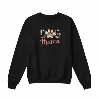 Dog Mama Leopard Sweatshirt