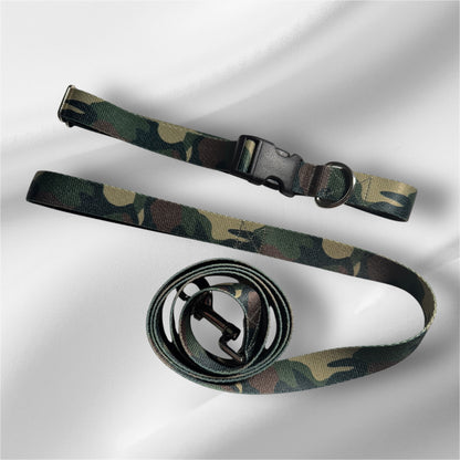 Custom Order - Camo Leash & Collar