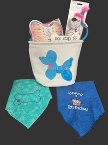 Dog Birthday Gift Basket
