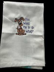 Dog Theme kitchen towels