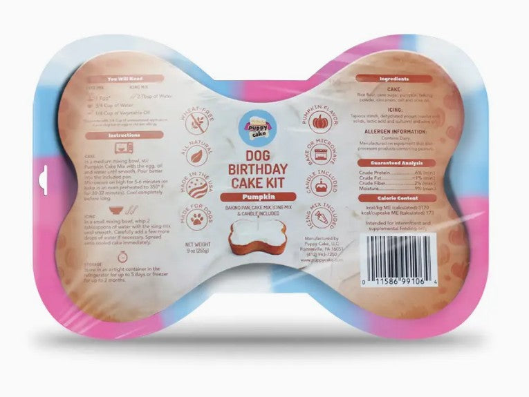 Dog Birthday Cake Kit