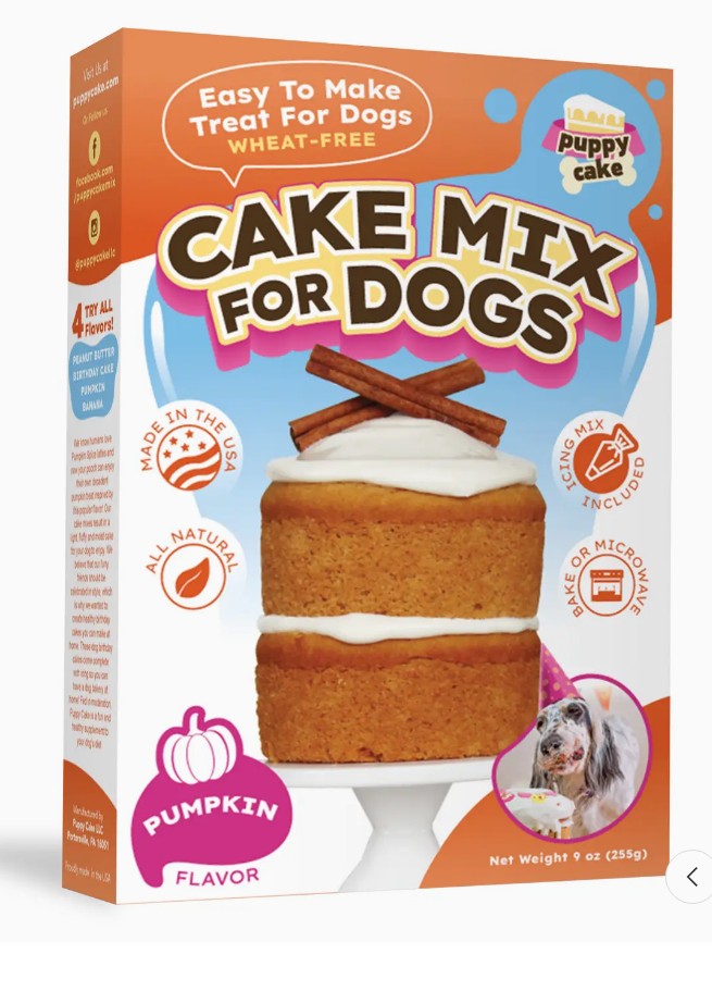 Puppy Cake Dog Birthday Cake Mix with Icing