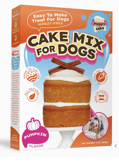 Puppy Cake Dog Birthday Cake Mix with Icing